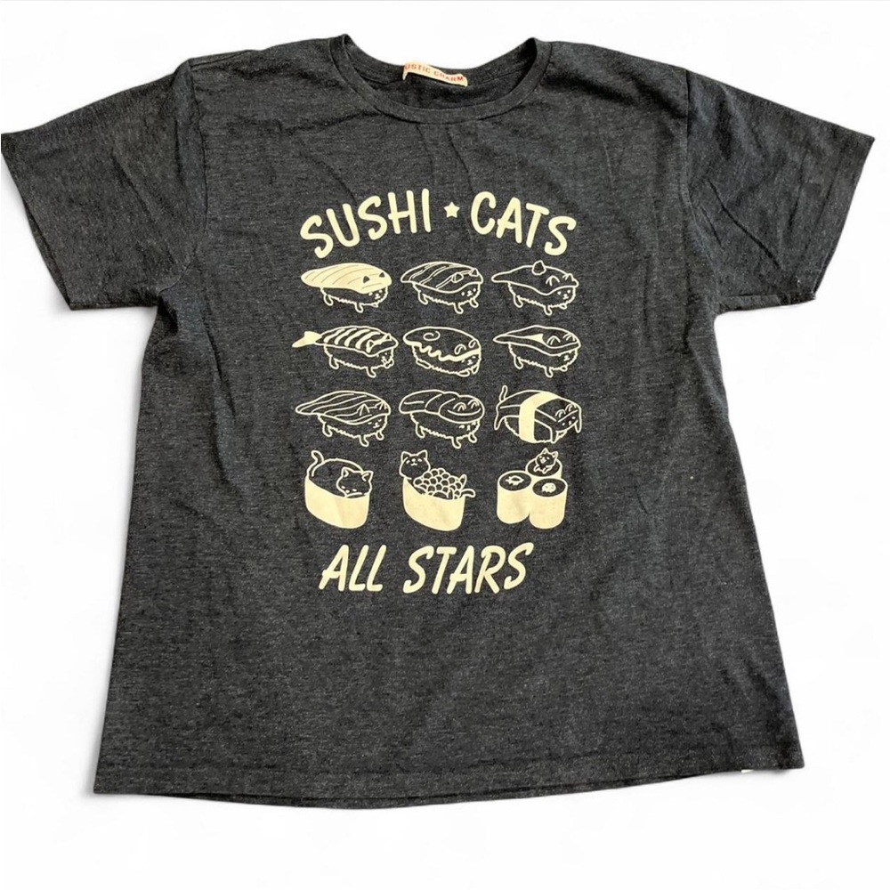 Men’s Sushi Cats Graphic T-Shirt small